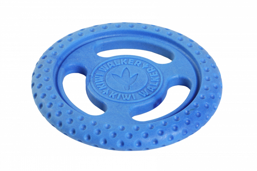 Plovací frisbee z TPR pěny MINI modrá 16,5 cm