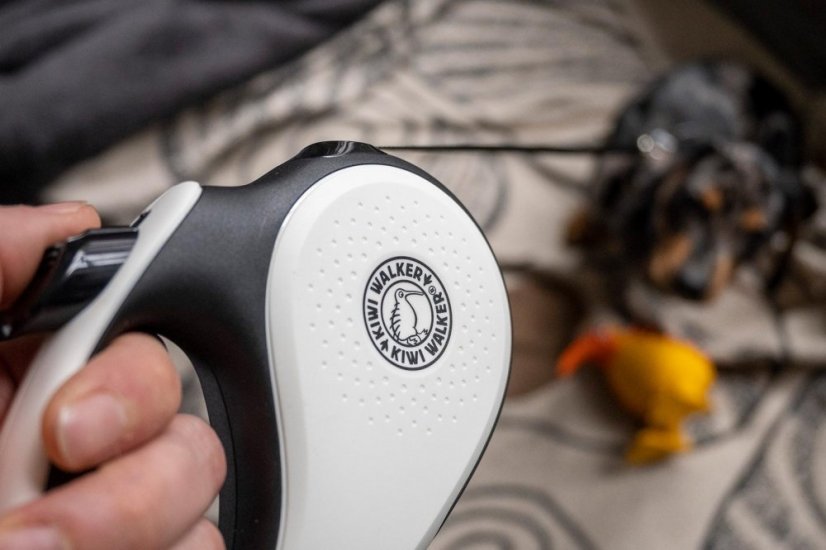 Samonavíjecí vodítko - XS - MAX 12kg, 3m - Zelená a Černá