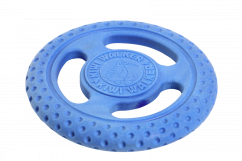 Plovací frisbee z TPR pěny MAXI  modrá 21,5 cm