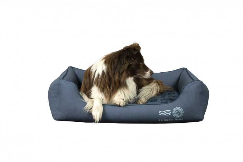 Pelíšek z recyklovaných materiálů 4ELEMENTS - XL - Modrá - Water