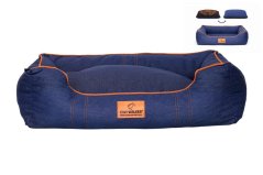 Pelíšek DENIM z ortopedické pěny