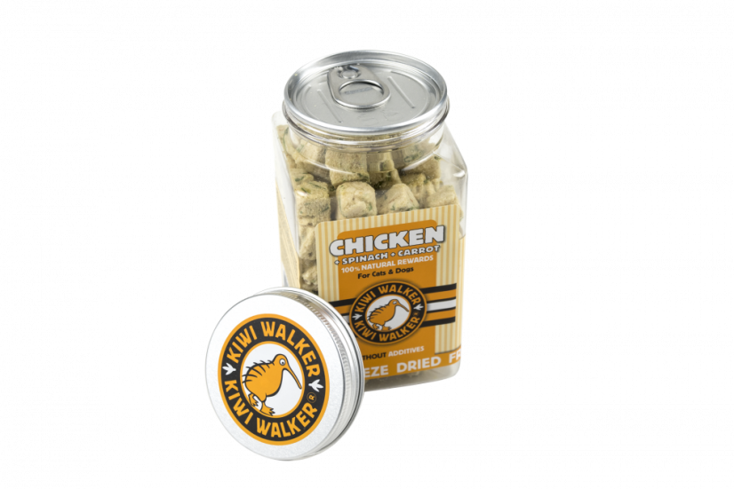 Mrazem sušené pamlsky kuřecí + špenát + mrkev 65 g