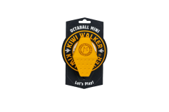 Gumová hračka OCTABALL s dírou na pamlsky - MINI - oranžová