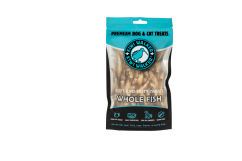 Vzduchem sušené celé rybky 100g