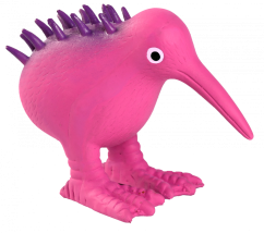 Latexová pískací hračka Kiwi S růžová