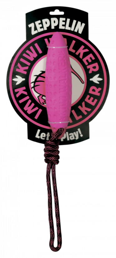 Létající a plovací zeppelin z TPR pěny - MAXI  - Růžová