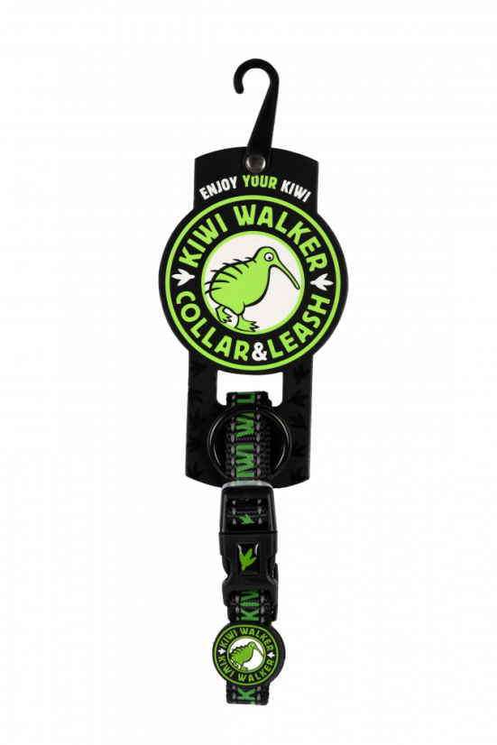 Obojek - L - Zelená