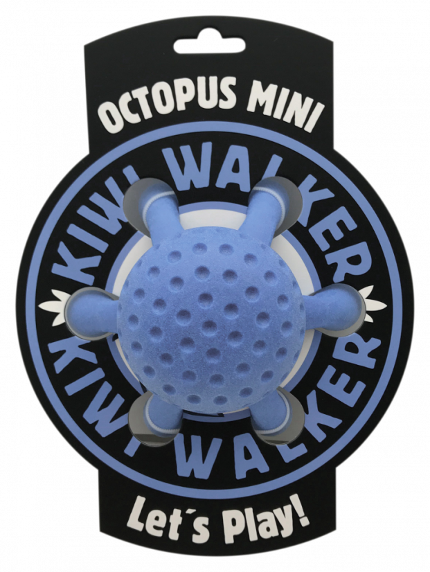 Létající a plovací chobotnice z TPR pěny - MINI  - Modrá