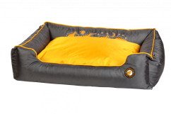 Pelech z ortopedické pěny - XXL - Oranžová/Šedá