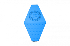 Gumová hračka OCTABALL s dírou na pamlsky - MAXI - modrá