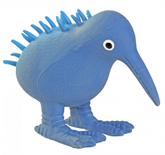 Latexová pískací hračka - M - Modrá