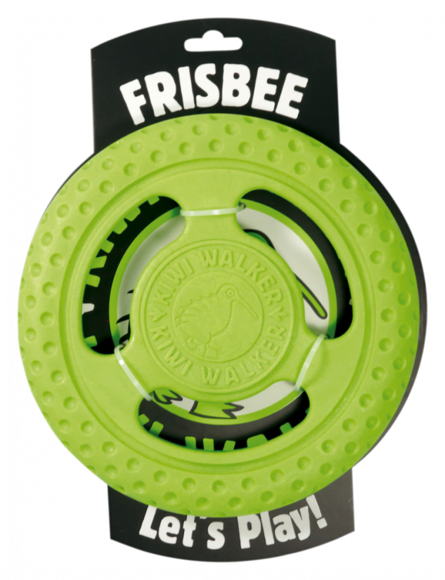 Plávacie frisbee z TPR peny MAXI zelená 21,5 cm