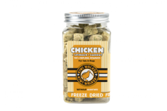 Mrazem sušené pamlsky kuřecí + špenát + mrkev 65g