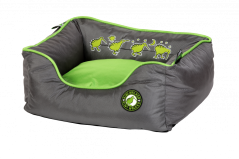 Pelech z ortopedické pěny - S - Zelená/Šedá