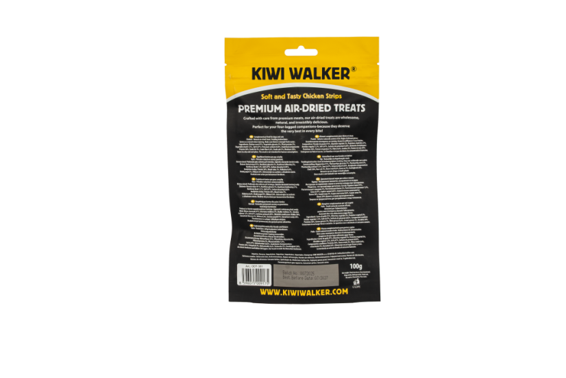 Vzduchem sušené měkké kuřecí plátky 100g