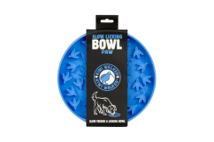 Protihltací miska a lízací podložka 2v1 – PAW – Modrá