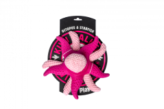 OCTOPUS & STARFISH z TPR pěny a plyše - Růžová