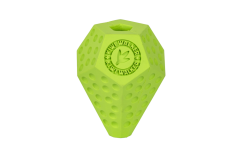 Gumová hračka DIABALL s dírou na pamlsky - MAXI - zelená