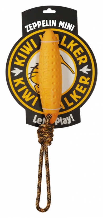 Létající a plovací zeppelin z TPR pěny - MINI  - Oranžová