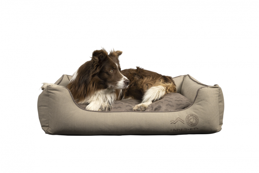 Pelíšek z recyklovaných materiálů 4ELEMENTS - XL - Hnědá - Earth