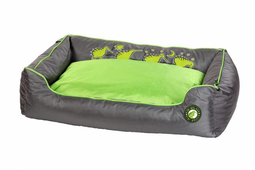 Pelech z ortopedické pěny - XL - Zelená/Šedá