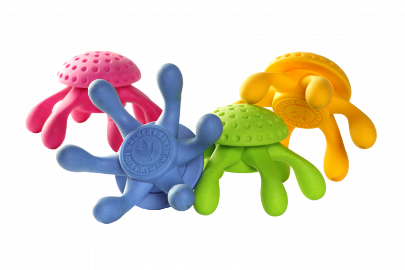 Létající a plovací chobotnice z TPR pěny - MAXI  - Růžová