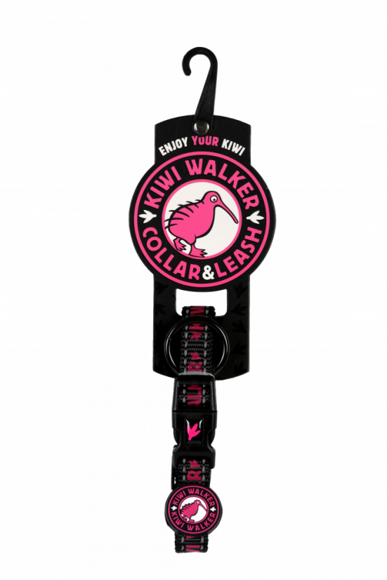 Obojek - L - Růžová