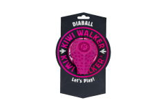 Gumová hračka DIABALL s dírou na pamlsky - MAXI - růžová