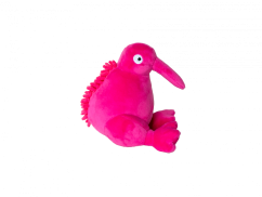 Plyšová pískací hračka Kiwi růžová