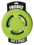 Plávacie frisbee z TPR peny MAXI zelená 21,5 cm