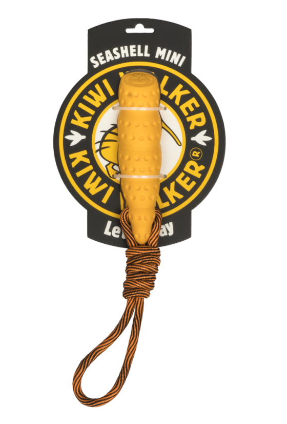 Létající a plovací seashell z TPR pěny - MINI - Oranžová