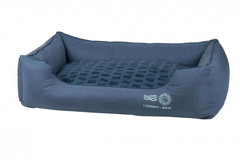 Pelíšek z recyklovaných materiálů 4ELEMENTS - XL - Modrá - Water