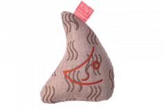 Plyšová hračka z recyklovaných materiálů - Cihlová - Fire