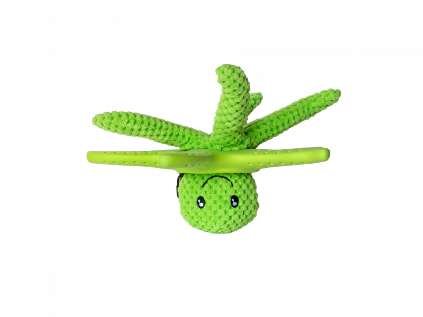 OCTOPUS & STARFISH z TPR pěny a plyše - Zelená