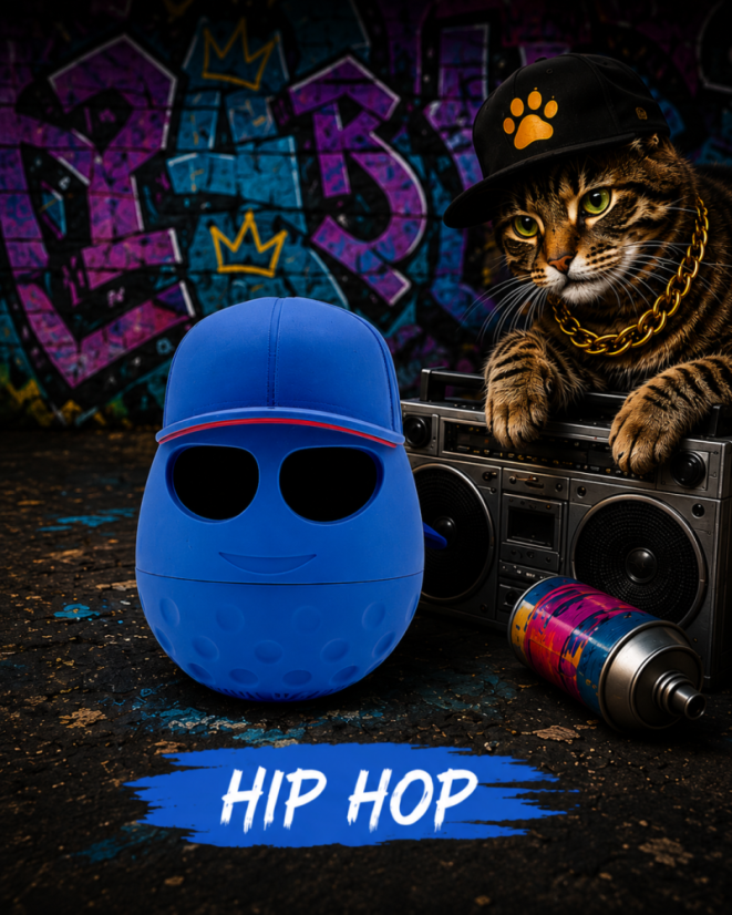 Balanční interaktivní hračka pro kočky - Varianta: HIP HOP