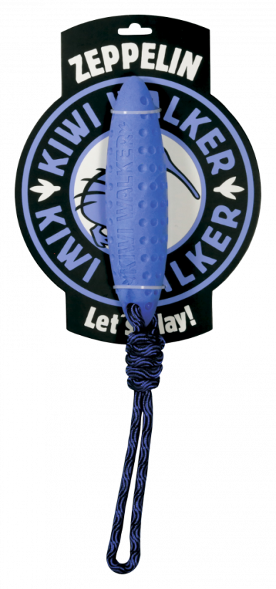 Létající a plovací zeppelin z TPR pěny - MAXI  - Modrá