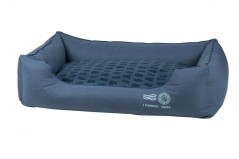 Pelíšek z recyklovaných materiálů 4ELEMENTS - XL - Modrá - Water