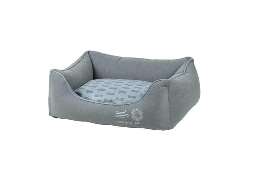 Pelíšek z recyklovaných materiálů 4ELEMENTS - M - Světle modrá - Air