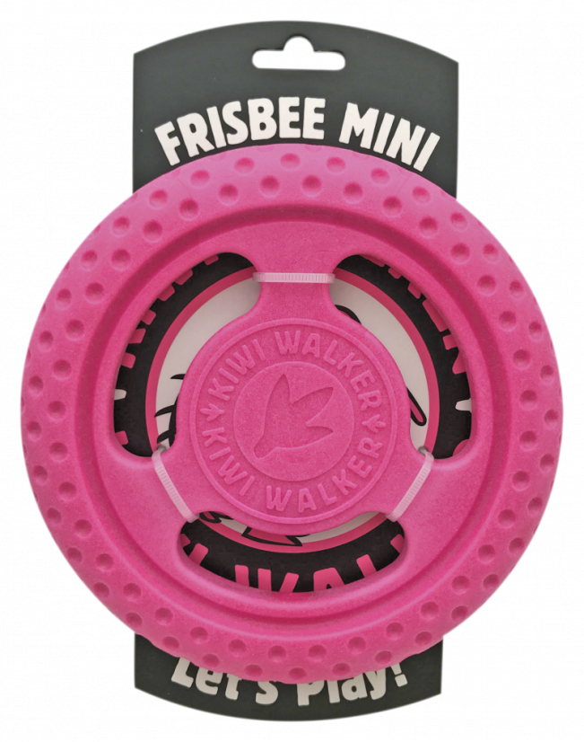 Létající a plovací frisbee z TPR pěny - MINI  - Růžová