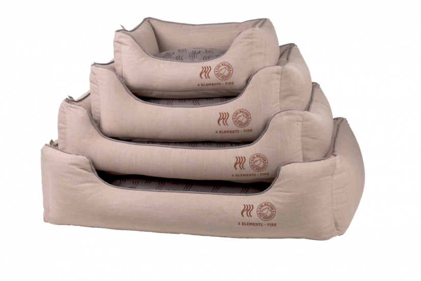 Pelíšek z recyklovaných materiálů 4ELEMENTS - XL - Cihlová - Fire