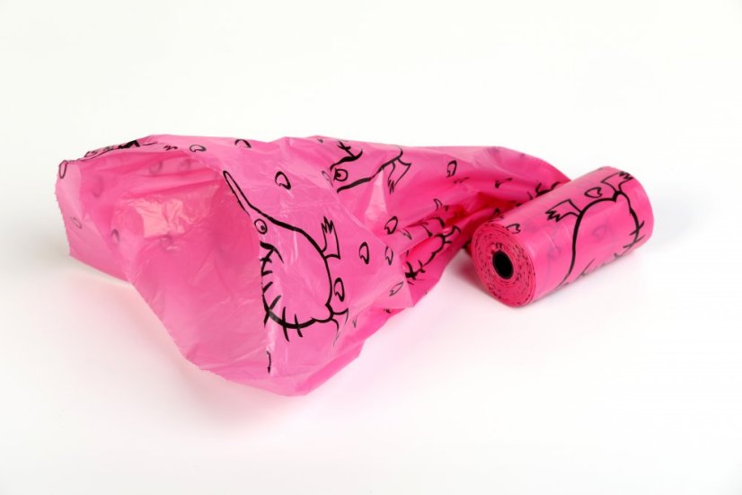 Sáčky na exkrementy 5x15ks - Jedna velikost - Různé