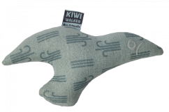 Plyšová hračka z recyklovaných materiálů Pták Air světle modrá