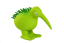 Latexová pískací hračka Kiwi L zelená