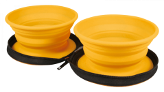 Cestovní miska - Oranžová