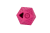 Gumová hračka ICOSABALL s dírou na pamlsky -MAXI- růžová