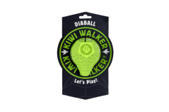 Gumová hračka DIABALL s dírou na pamlsky - MAXI - zelená