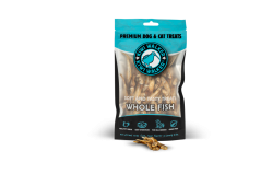 Vzduchem sušené celé rybky 100g