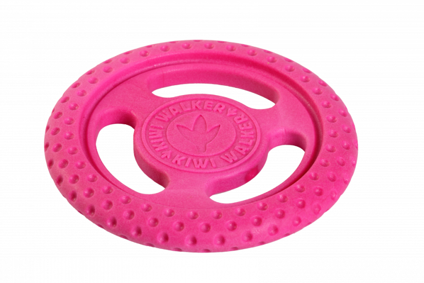 Plávacie frisbee z TPR peny MINI ružová 16,5 cm