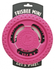 Plovací frisbee z TPR pěny MINI růžová 16,5 cm