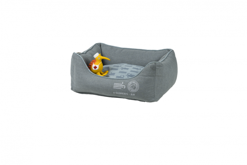 Pelíšek z recyklovaných materiálů 4ELEMENTS - S - Světle modrá - Air